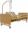 Кровать для лежачих больных с матрасом MED-MOS YG-1 (ЛДСП св.дер., дерев. ламели)