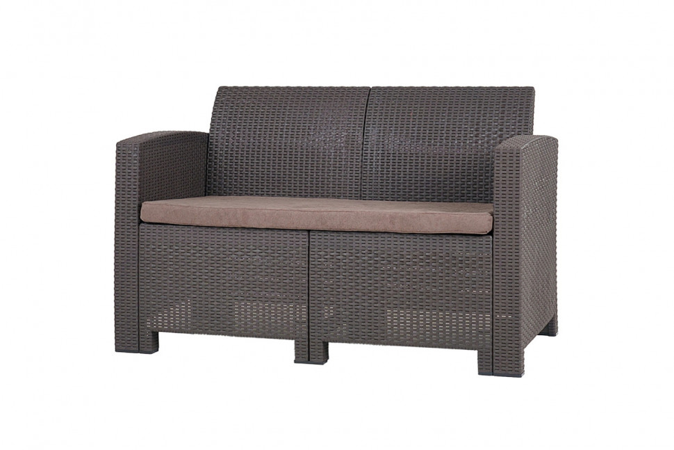 Arizona b:rattan, Диван двухместный, венге (2-х местная подушка)